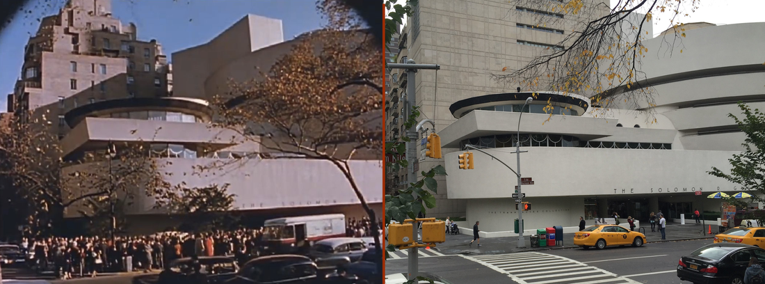 Then & Now Guggenheim Museum